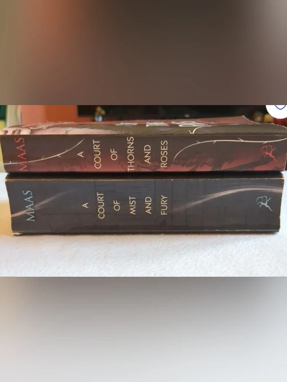 A Court Of Thorns & Roses+ A Court Of Mist & Fury Oop Paperback Sarah J Maas